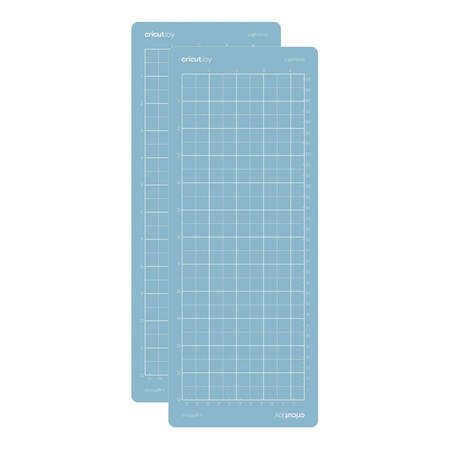 Cricut Joy™ LightGrip Mat, 11.4 cm x 30.5 cm (4.5" x 12") (2 ct) Cricut Joy™ LightGrip Mat, 11.4 cm x 30.5 cm (4.5" x 12") (2 ct)