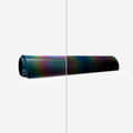Reflective Iron-On, Rainbow
