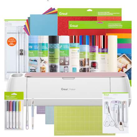 Cricut Maker® plus Komplettes Materialpaket, Rose Cricut Maker® plus Komplettes Materialpaket, Rose