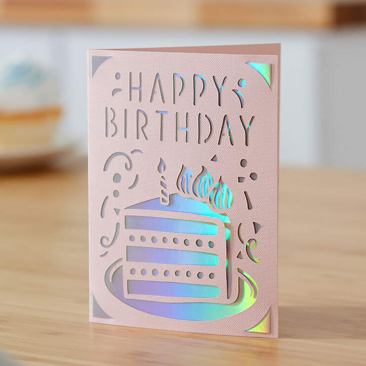 Échantillon d'insert de cartes Cricut Joy™, Princess