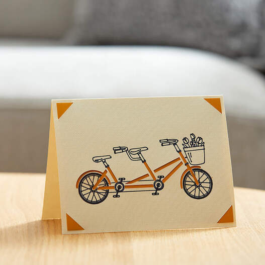 Cartes avec insert, collection Glitz & Glam - R20 (10 unit&eacute;s)