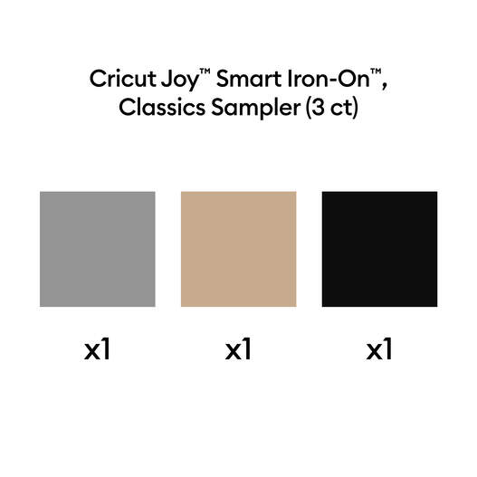 Smart Iron-On&trade; Cricut Joy&trade;, collection Classics