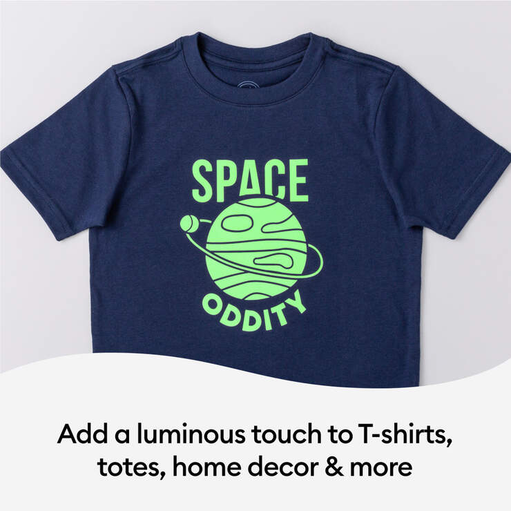 Glow-in-the-Dark Iron-On Glow-in-the-Dark Iron-On