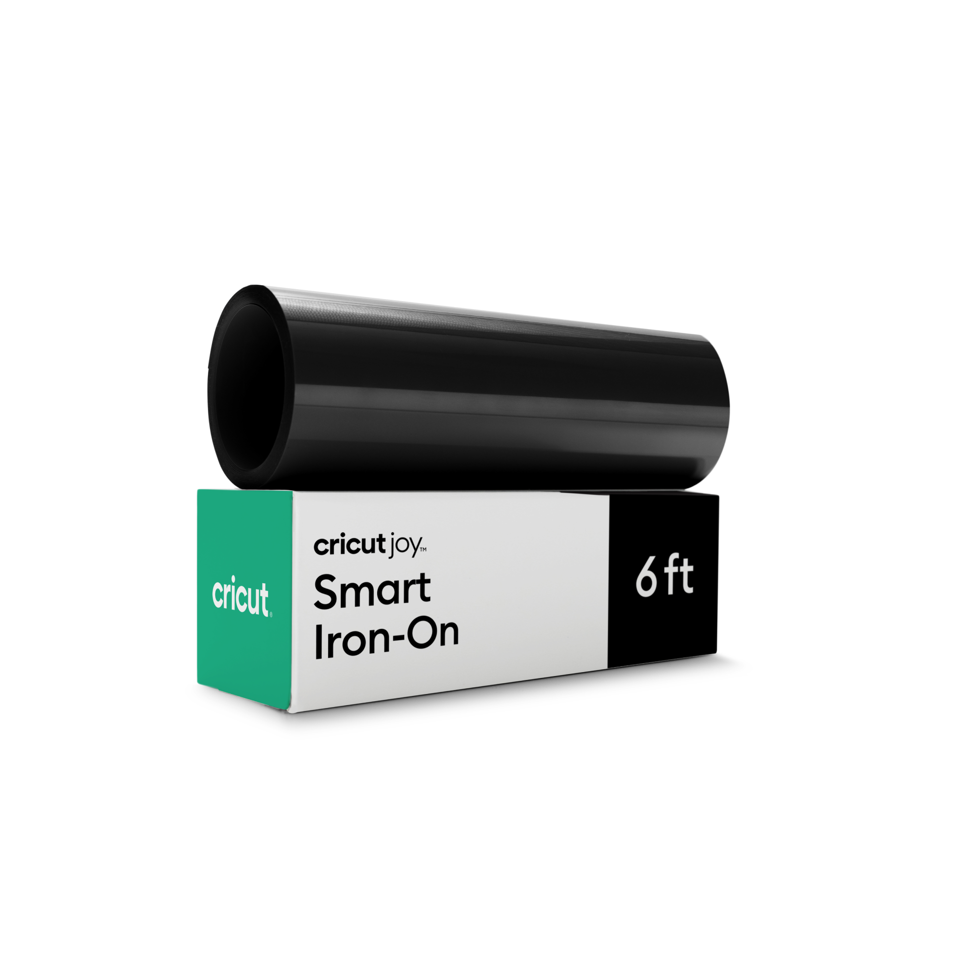 Cricut Joy Smart Iron-On Matless Heat Transfer Vinyl (5.5 in x 6 ft) | Black