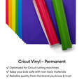 Vinyl, Matt &ndash; Permanent (122 cm), Mustard
