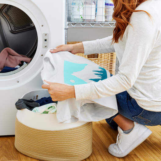 Puffiges Iron-On (0,5 m / 19 Zoll), Blau