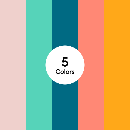 Cricut Joy&trade; Smart Vinyl&trade; Matless Permanent Vinyl, Beachside Sampler