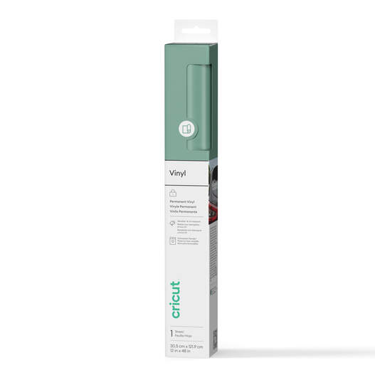 Vinyl, Matt &ndash; Permanent (122 cm), Eucalyptus