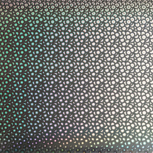 Premium Vinyl&trade; Holographic Art Deco - Permanent