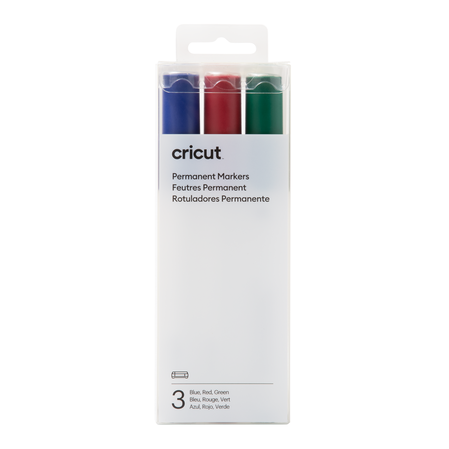 Permanent Markers 2.5 mm, Red/Green/Blue (3 ct) Permanent Markers 2.5 mm, Red/Green/Blue (3 ct)