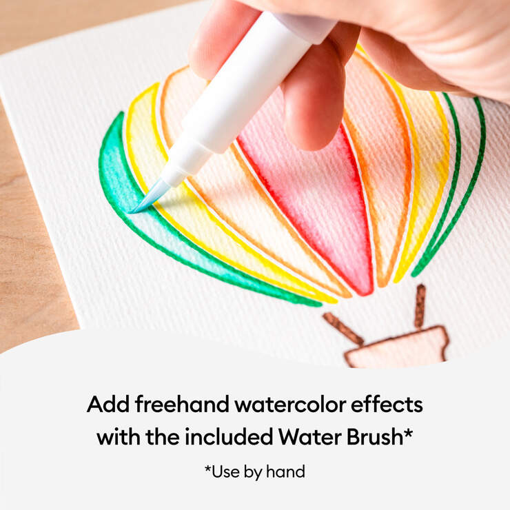 Watercolor Marker & Brush Set (9 ct) Watercolor Marker & Brush Set (9 ct)
