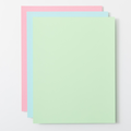 Papier cartonné économique, collection Pastels – 21,6 cm × 27,9 cm (8,5 po × 11 po) (80 pièces)