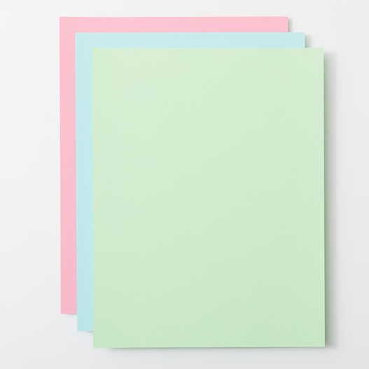 Karton im Vorteilspack, Pastell-Musterset – 21,6 x 27,9 cm (8,5 x 11 Zoll) (80 Stk.) Karton im Vorteilspack, Pastell-Musterset – 21,6 x 27,9 cm (8,5 x 11 Zoll) (80 Stk.)