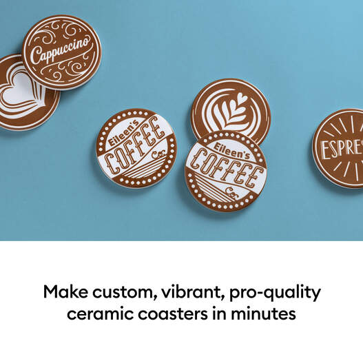 Coaster Blank, Round (6 ct)