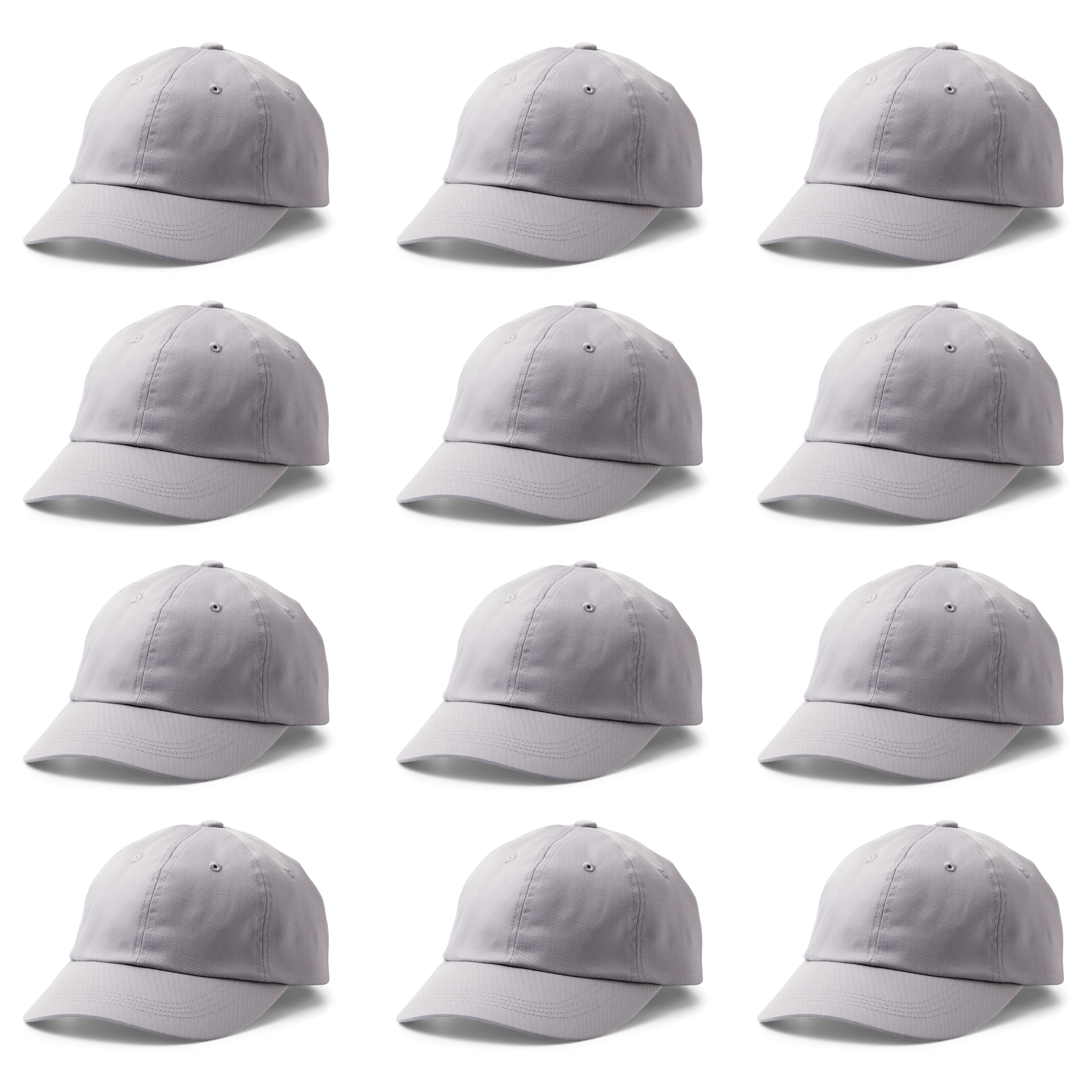 Cricut Baseball-Cap-Rohling, Grau (12 Stk.)