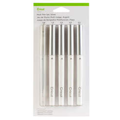 Multi Pen Set, Silver (5 ct)