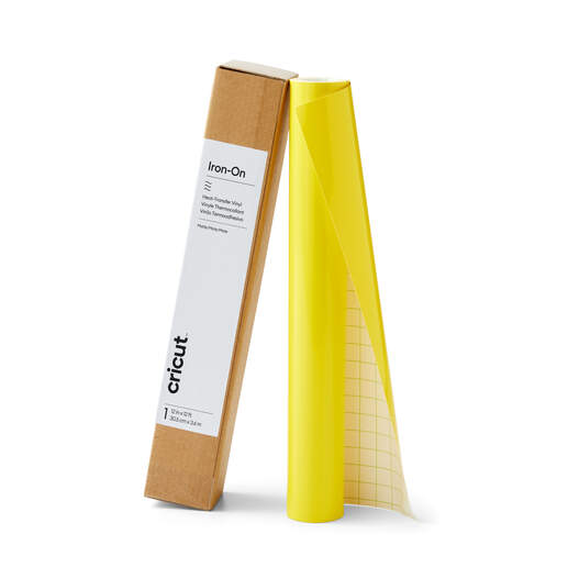Iron-On, Neon Yellow 12 ft