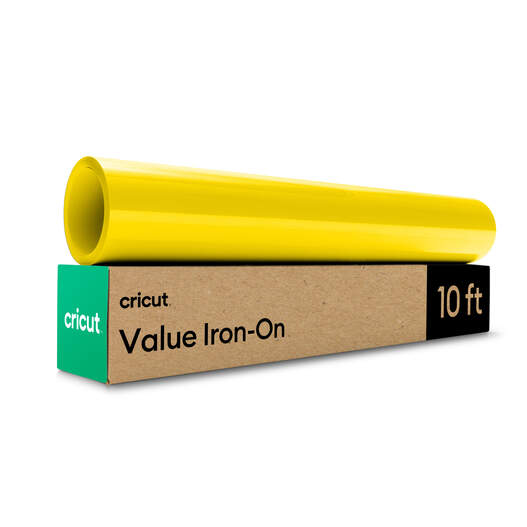 Iron-On im Vorteilspack (3 m / 10 Fuß), Gelb
