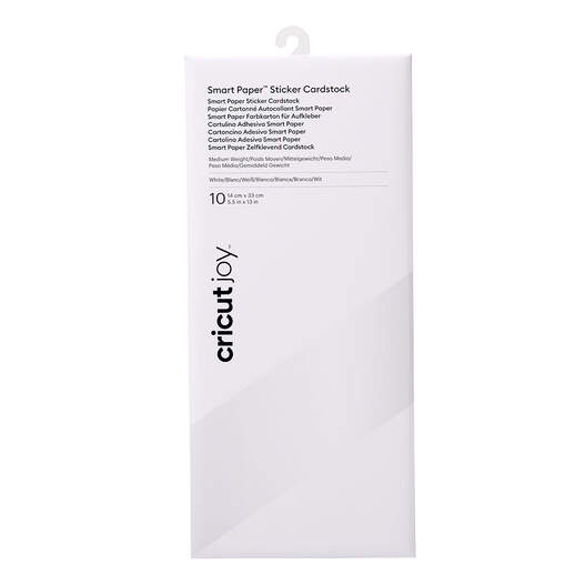 Cricut Joy™ Smart Paper™ Sticker Cardstock, White