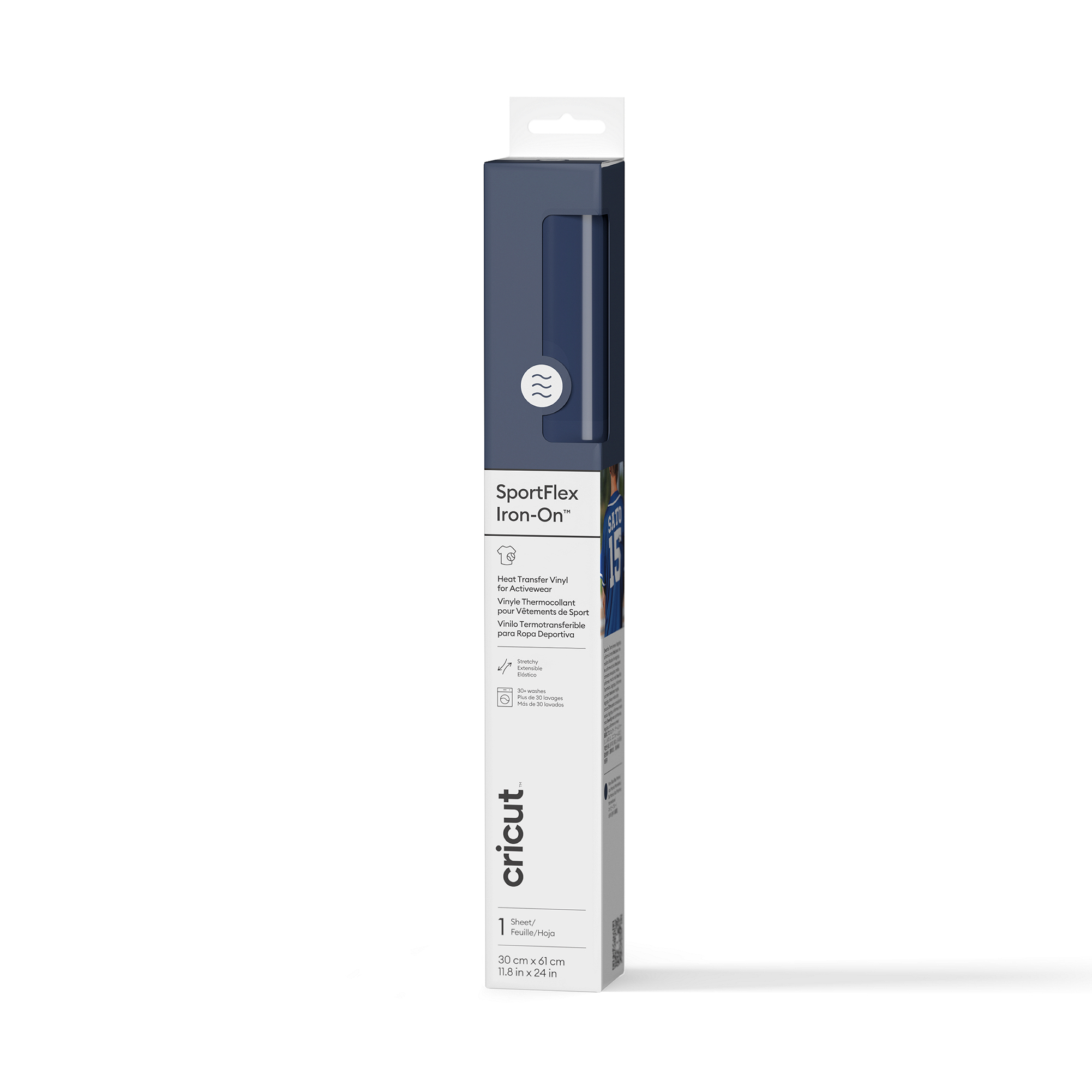 Sportflex Iron-On , Marineblau