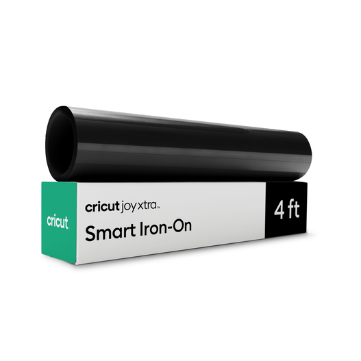 Cricut Joy&trade; Smart Iron-On&trade; B&uuml;gelfolie ohne Schneidematte (14 cm x 1,8 m &ndash; 5,5 Zoll x 6 Fu&szlig;), Schwarz