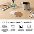 Coaster Blank, Round (6 ct)