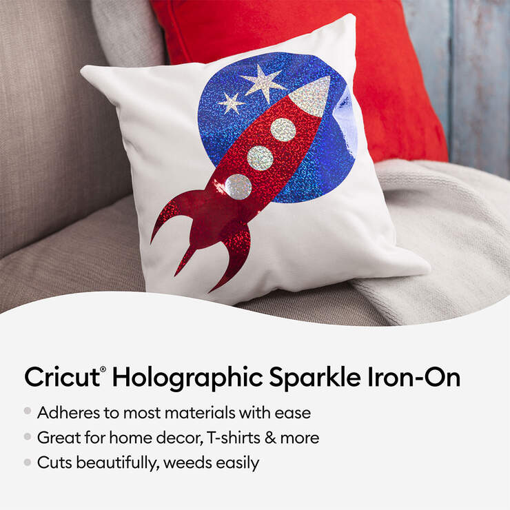 Holographic Sparkle Iron-On Sampler, Ultimate (6 ct) Holographic Sparkle Iron-On Sampler, Ultimate (6 ct)