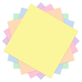 Papier cartonné, collection Pastel – 30,4 x 30,4 cm (12 po x 12 po) (48 unités)