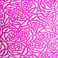 Premium Vinyl Permanent Bulles de rose argentées / Party Pink 30,5 x 122