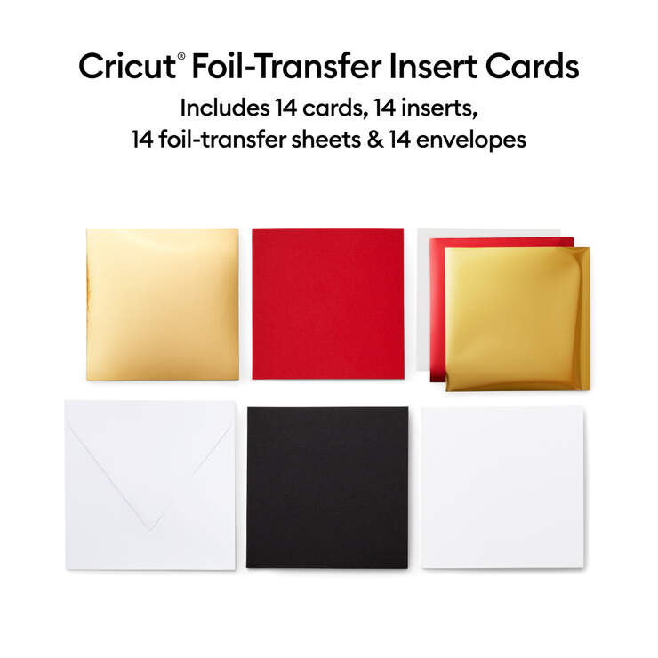 Foil Transfer Insert Cards, Royal Flush Sampler - S40 (14 ct)