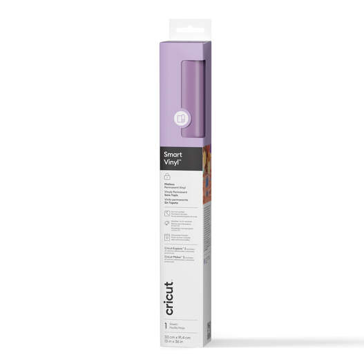 Smart Vinyl&trade; &ndash; permanentes Vinyl ohne Schneidematte (33 x 91,4 cm / 13 x 36 Zoll), Flieder