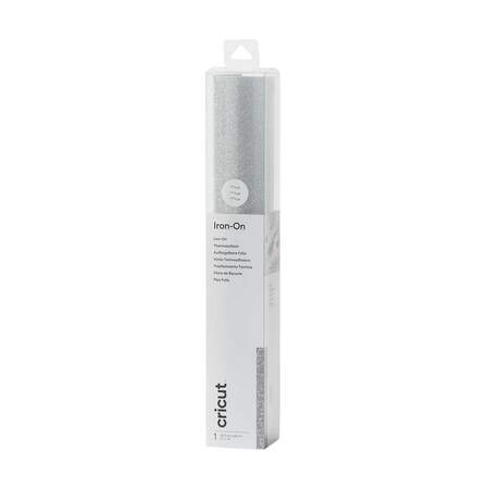 Glitzer Iron-On, Silber Glitzer Iron-On, Silber