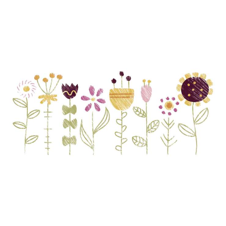 Iron-On Designs™, Flower Garden (SM) Iron-On Designs™, Flower Garden (SM)