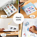 Printable Magnet Sheets &ndash; A4 (8 ct), White