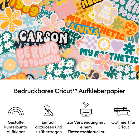Printable Sticker Paper &ndash; A4 (50 ct), White
