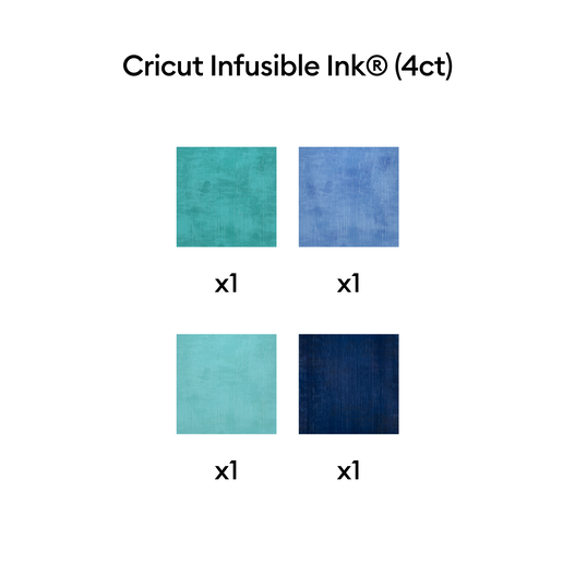 Patterned Infusible Ink&trade; Transfer Sheets, Distressed Cool Water