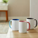 Beveled Ceramic Mug Blank - 15 oz/425 ml (1 ct)