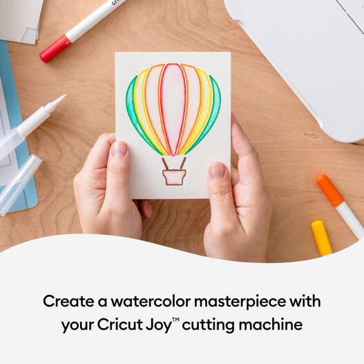 Kit de marqueurs et pinceau aquarelle Cricut Joy™ (9 unités)