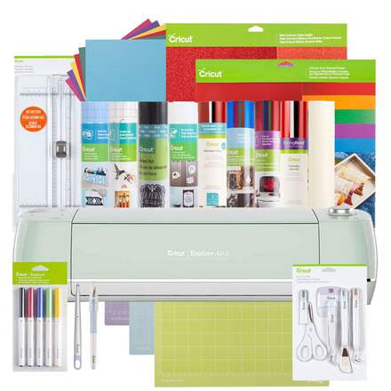 Cricut Explore Air™ 2, Mint plus Gesamtpaket Cricut Explore Air™ 2, Mint plus Gesamtpaket
