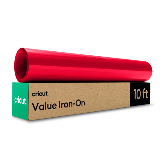 Iron-On im Vorteilspack (3 m / 10 Fuß), Rot