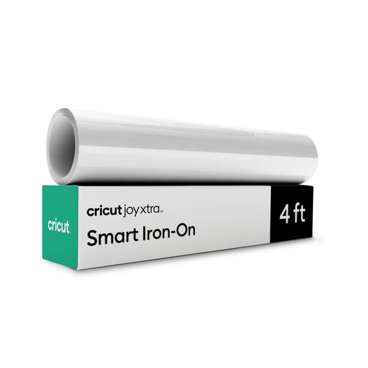 Cricut Joy&trade; Smart Iron-On&trade; B&uuml;gelfolie ohne Schneidematte (14 cm x 1,8 m &ndash; 5,5 Zoll x 6 Fu&szlig;), Wei&szlig;