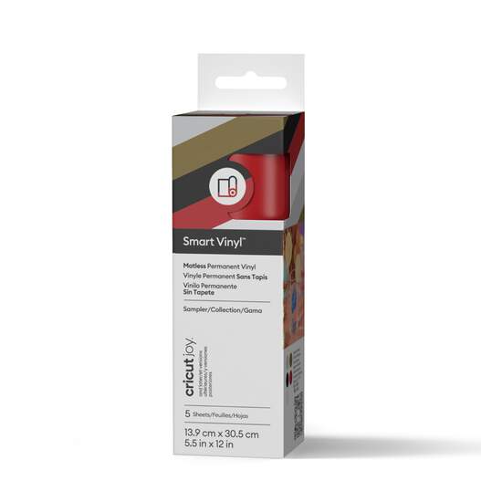 Cricut Joy&trade; Smart Vinyl&trade; Matless Permanent Vinyl, Elegance Sampler