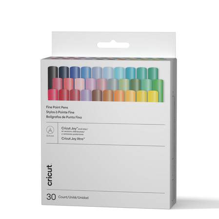 Cricut Joy&trade; Permanent Fine Point Pens 0.4 mm, Ultimate (30 ct)