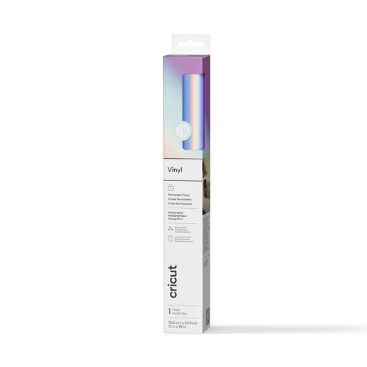 Holografische Vinylfolie (1,2 m / 4 Fuß), Opal