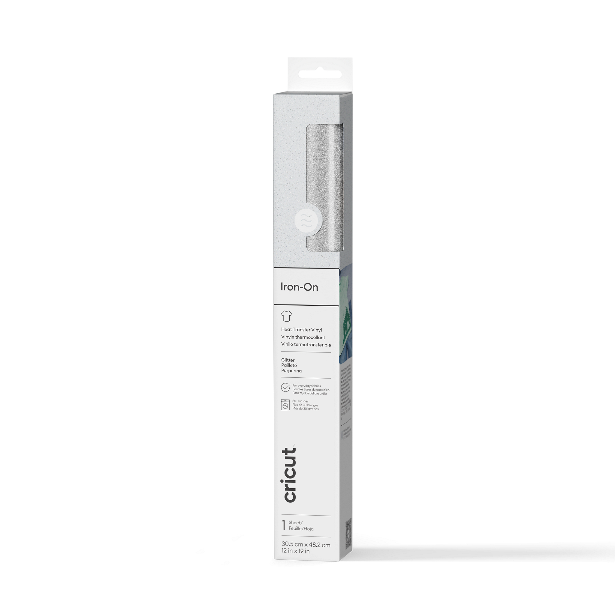 Cricut™ Glitter Iron-On (0.5m / 1.6 ft) | White
