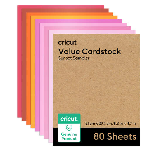 Value Cardstock, Sunset Sampler - A4 (80 ct)