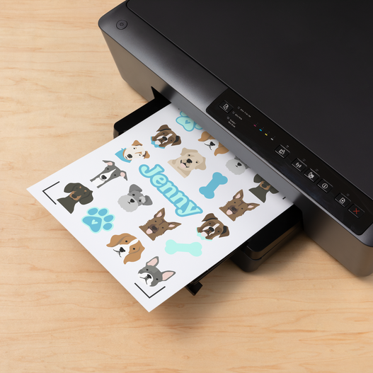 Printable Waterproof Sticker Set – A4 (6 ct)