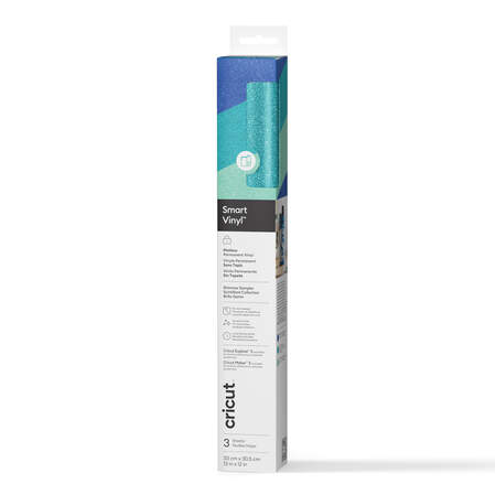 Smart Vinyl&trade; &ndash; permanentes Vinyl ohne Schneidematte, Seaglass-Musterset &ndash; 33 x 30,5 cm / 13 x 12 Zoll (3 Stk.)