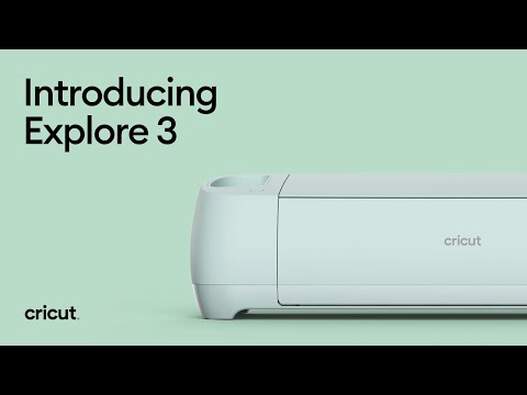 Cricut Explore™ 3 + Everything Materials Bundle