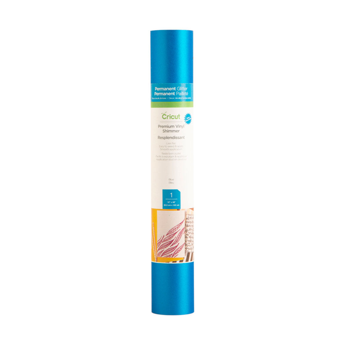 Cricut™ Premium Vinyl™ Shimmer | Permanent | Blue